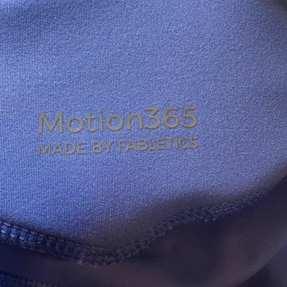 Fabletics Women's Trinity Motion 365 Leggings Blue Workout Pockets Stretch Small - Picture 12 of 12